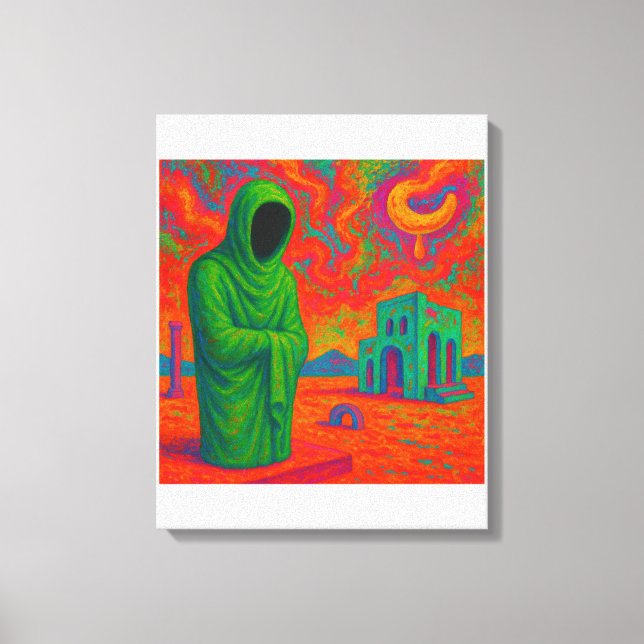 silent witness canvas print (Front)