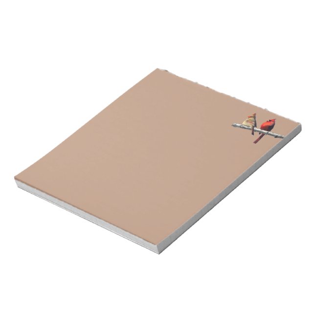 Silent Wonders Notepad Cardinals (Rotated)
