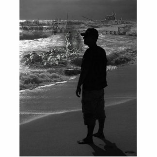 Silent Wounds Standing Photo Sculpture