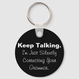 Silently Correcting Your Grammar Keychain