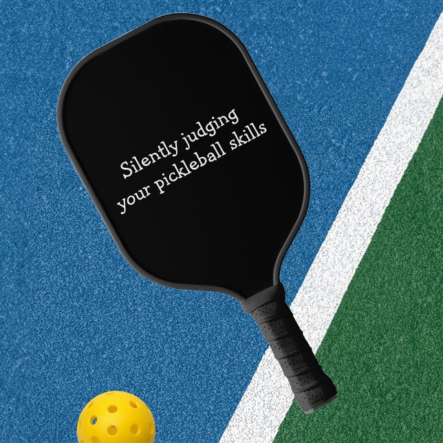 Silently Judging your Skills Pickleball Paddle (Creator Uploaded)