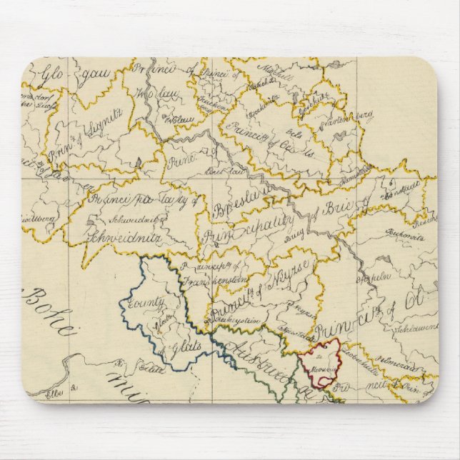 Silesia Mouse Mat (Front)