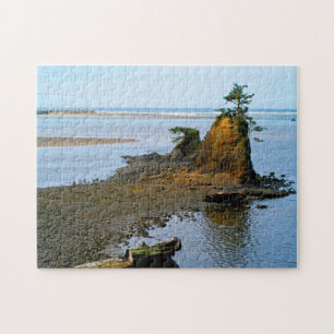 Siletz Bay Oregon. Jigsaw Puzzle