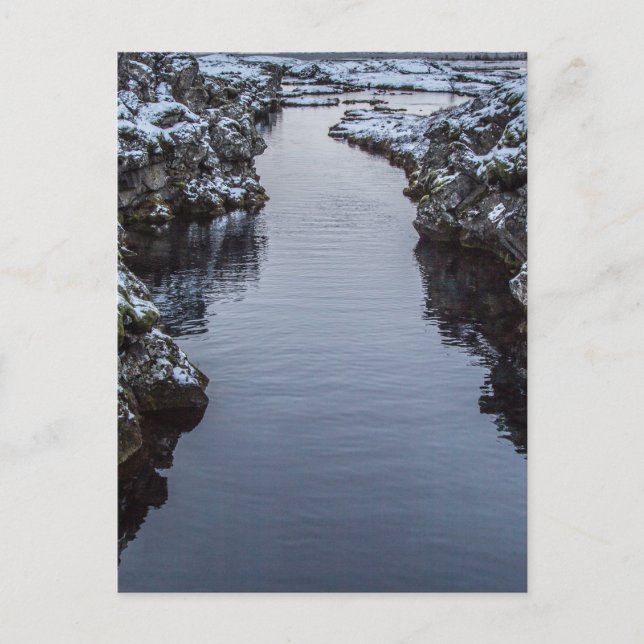 Silfra in Iceland Postcard (Front)