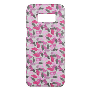 Silhouette Animal Camouflage Pink Case-Mate Samsung Galaxy S8 Case