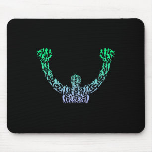Silhouette Boys Boxer Shirt Boxer Shirt Mens Boxin Mouse Mat