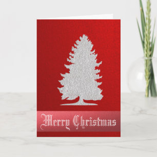 Silhouette Christmas Card