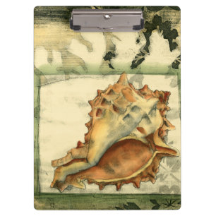 Silhouette Conch Shell Clipboard