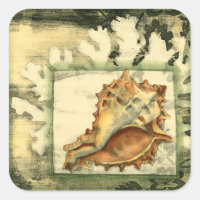 Silhouette Conch Shell