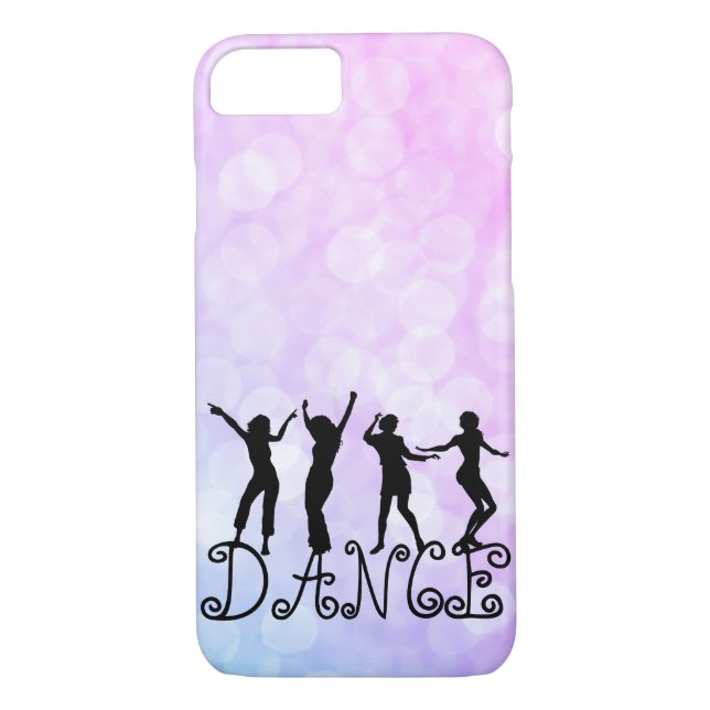 Silhouette Dancers Bokeh Dance Case-Mate iPhone Case (Back)