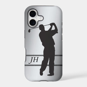 Silhouette Golfer Monogram