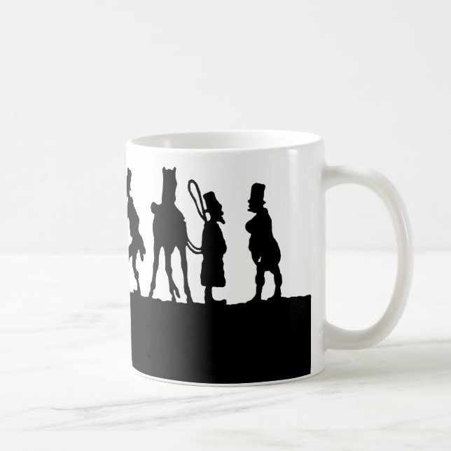 Silhouette: Horse Dealer Coffee Mug (Right)