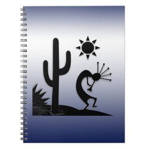 Silhouette Kokopelli Notebook