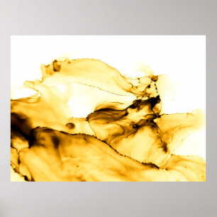 Silhouette landscape of coconut tree ,tropical sun poster