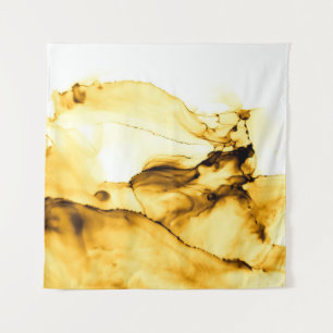 Silhouette landscape of coconut tree ,tropical sun tapestry