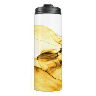 Silhouette landscape of coconut tree ,tropical sun thermal tumbler