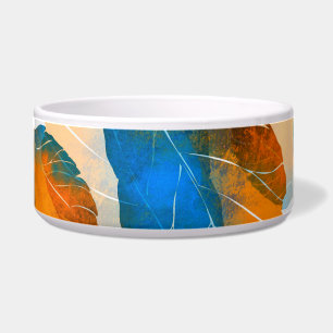 Silhouette leaves: watercolor, digital seamless pa