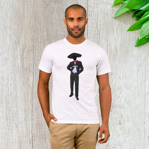 Silhouette Mariachi Mens T-Shirt