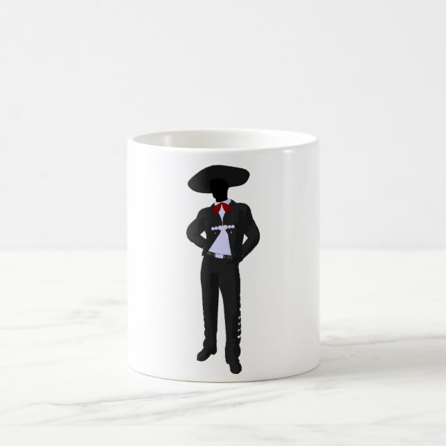 Silhouette Mariachi Mug (Center)