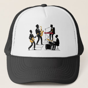 Silhouette Music Band Hat
