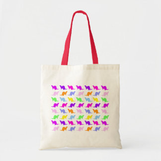 Silhouette of 8ferret (1-3) tote bag