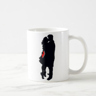 Silhouette of a Kiss (11 oz. coffee mug) Coffee Mug