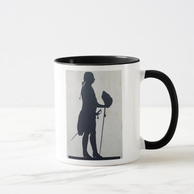 Silhouette of a Man Mug (Right)