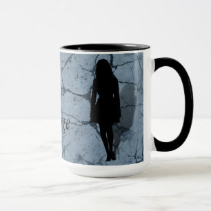 Silhouette of a Woman Mug