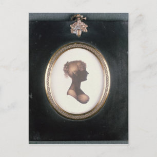 Silhouette of Cassandra Austen, c.1809 Postcard