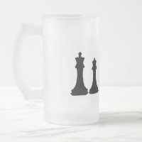 Silhouette of Chess Pieces Chessman