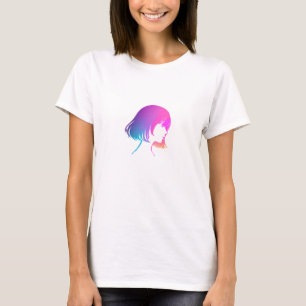 Silhouette Of Hair Bob T-Shirt
