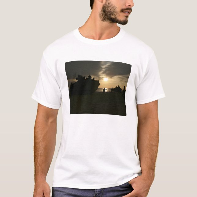 Silhouette of Marines T-Shirt (Front)