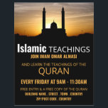 Silhouette of Mosque, Islamic Teaching Advertising Flyer<br><div class="desc">Silhouette of Mosque,  Islamic Teaching Advertising Flyers By The Business Card Store.</div>