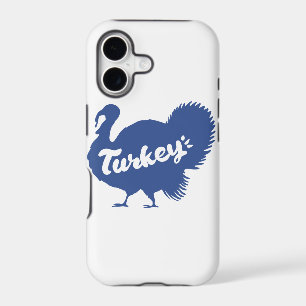 Silhouette of turkey - Choose background colour