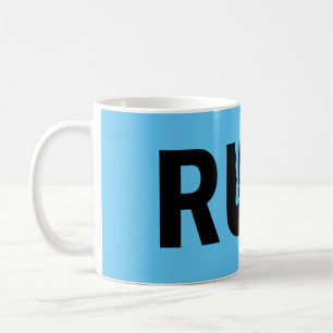 Silhouette Run Running for Runner Marathon Coffee Mug