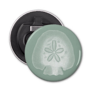 Silhouette Sand Dollar Bottle Opener
