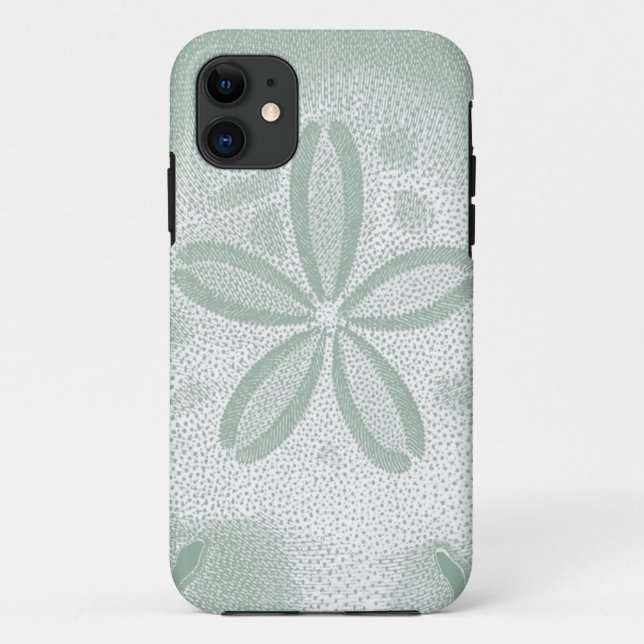 Silhouette Sand Dollar Case-Mate iPhone Case (Back)