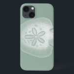 Silhouette Sand Dollar iPhone 13 Case<br><div class="desc">Can you imagine living your life on the beach? Get this beautiful image of this silhouette sand dollar to add to your beach collection. This unique translucent piece of art work is great on any of your Zazzle products. It's contemporary and modern art will make you the most stylish among...</div>