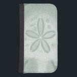 Silhouette Sand Dollar Samsung S4 Wallet Case<br><div class="desc">Can you imagine living your life on the beach? Get this beautiful image of this silhouette sand dollar to add to your beach collection. This unique translucent piece of art work is great on any of your Zazzle products. It's contemporary and modern art will make you the most stylish among...</div>