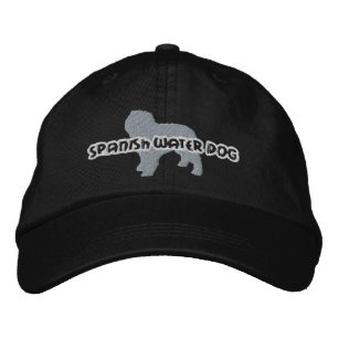 Silhouette Spanish Water Dog Embroidered Hat