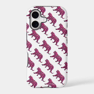 Silhouette Tiger Pink and Black