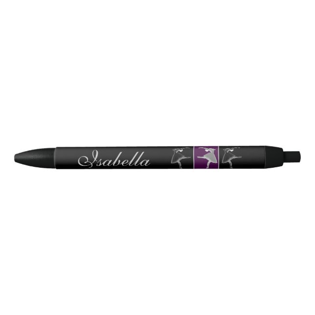 Silhouette Trio Ballet Black Ink Pen (Front)