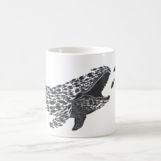 Silhouette Whale Coffee Mug