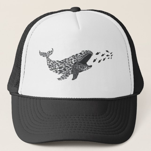 Silhouette Whale Hat (Front)