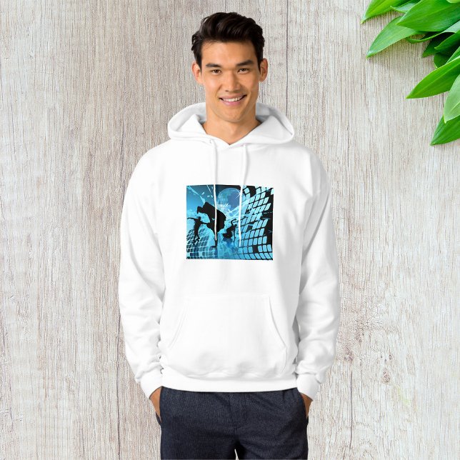 Silhouetted Dancers Mens Hoodie (Creator Uploaded)