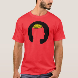 Silhouetted head and brain T-Shirt
