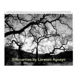 Silhouettes by Lorenzo Aguayo Calendar