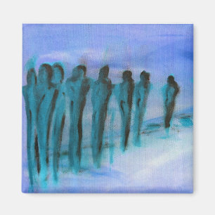 silhouettes magnet