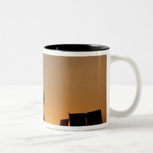Silhouettes Two-Tone Coffee Mug
