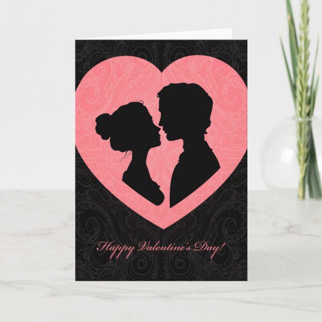 Silhouettes Valentine's Day Card (Front)